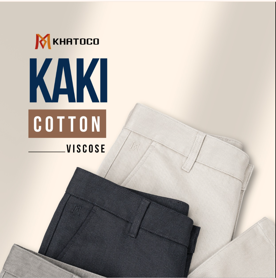  Quần dài Kaki nam Khaoco (29 - 37) 