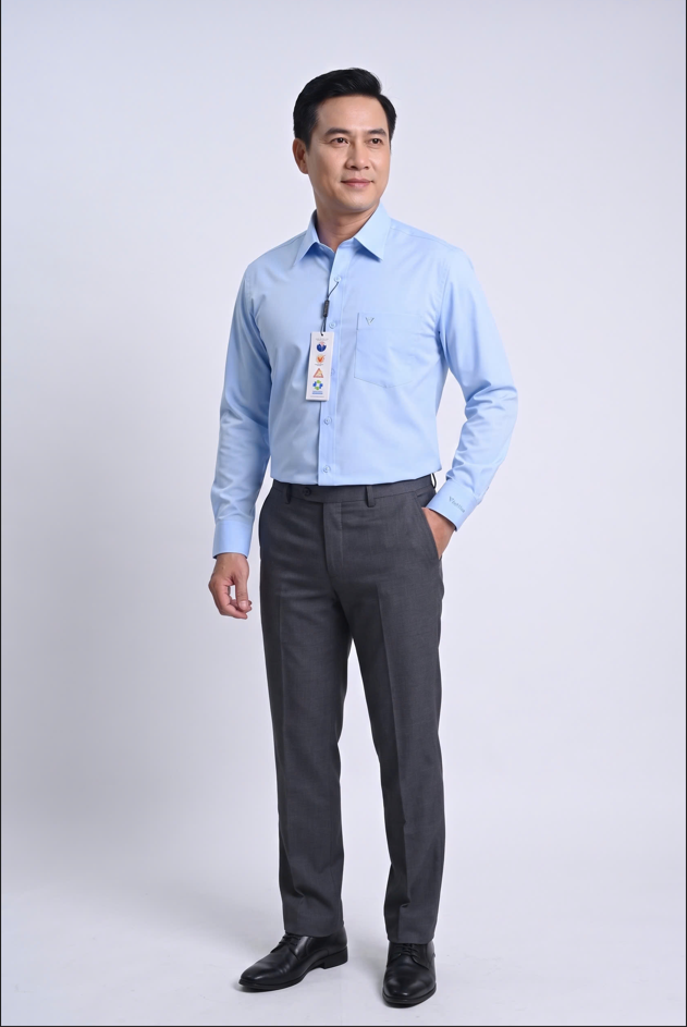  Áo sơ mi Việt Tiến tay dài (37-42) 