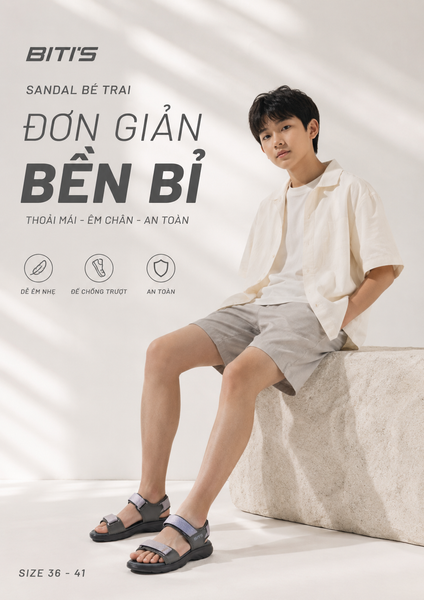  Sandal bé trai Biti's (36-41) 