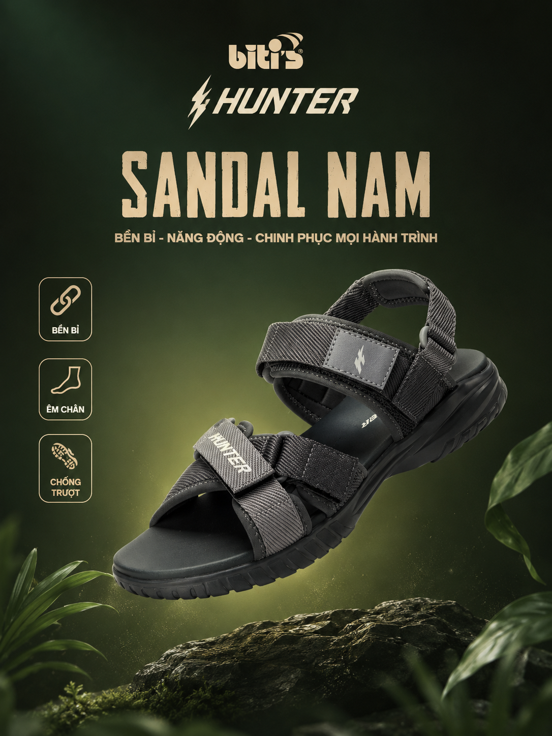  Sandal Biti's Hunter nam (39-45) 