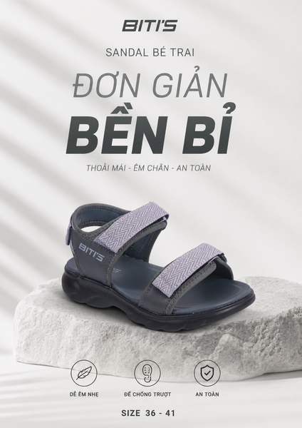  Sandal bé trai Biti's (36-41) 