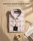  Áo sơ mi tay ngắn Khatoco (M-3XL) 