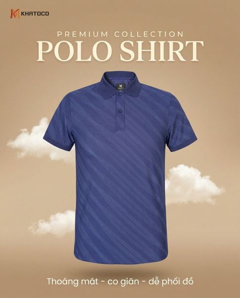  Áo thun nam Polo Khatoco Sale 30 %(M,L) 
