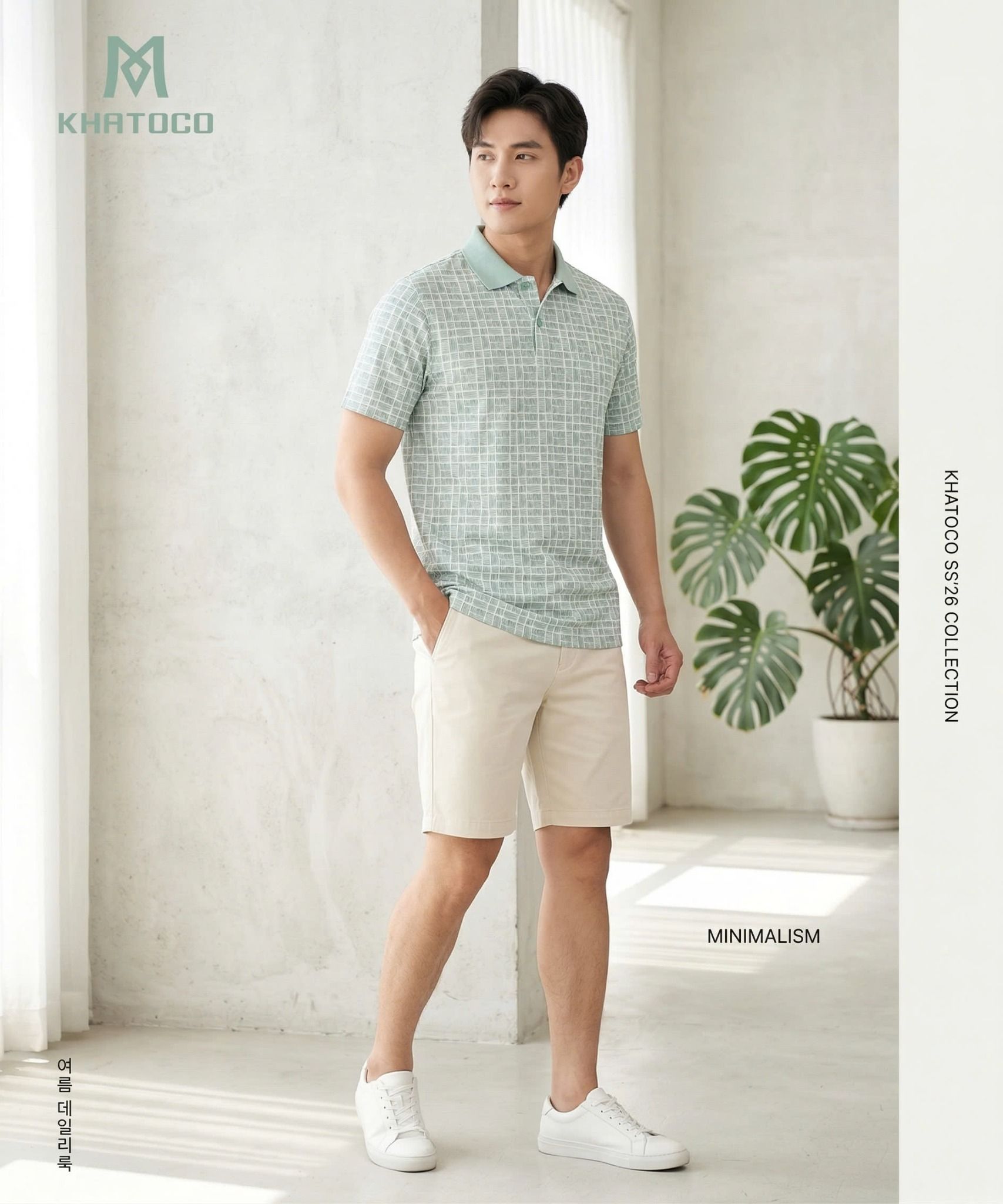  Áo thun nam Polo Khatoco Sale 30 %(M-2XL) 
