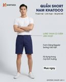  Quần short nam Khatoco (29-38) 