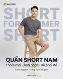  Quần short nam Khatoco (30-38) 