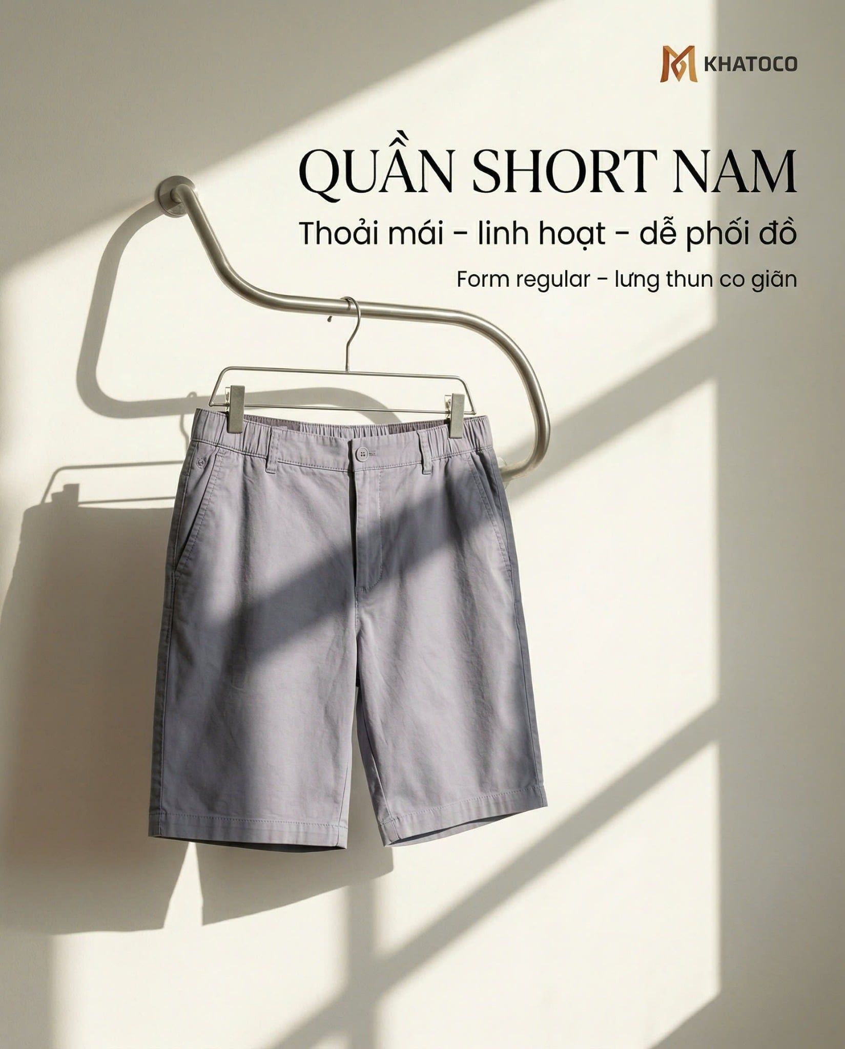  Quần short nam Khatoco (29-38) 