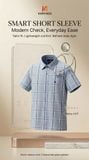  Áo sơ mi tay ngắn Khatoco Sale 30% (S) 