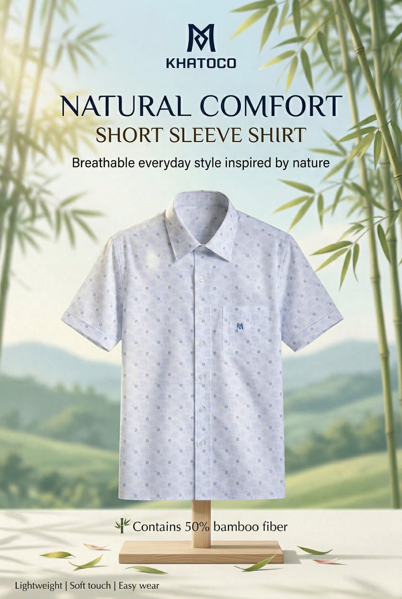  Áo sơ mi tay ngắn Khatoco Sale 30% (S,2XL) 