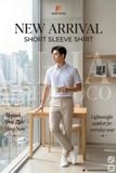 Áo sơ mi tay ngắn Khatoco Sale 30% (S,2XL) 