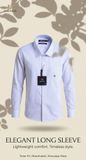  Áo sơ mi tay dài Khatoco Sale 30% (S) 