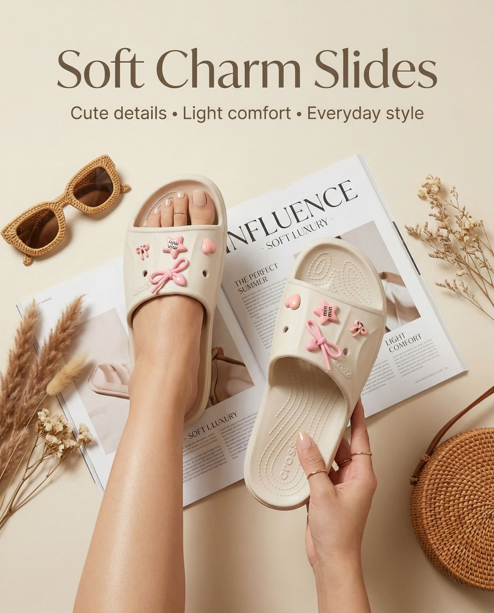  Dép nhựa quai ngang Cross nữ (4-7) 