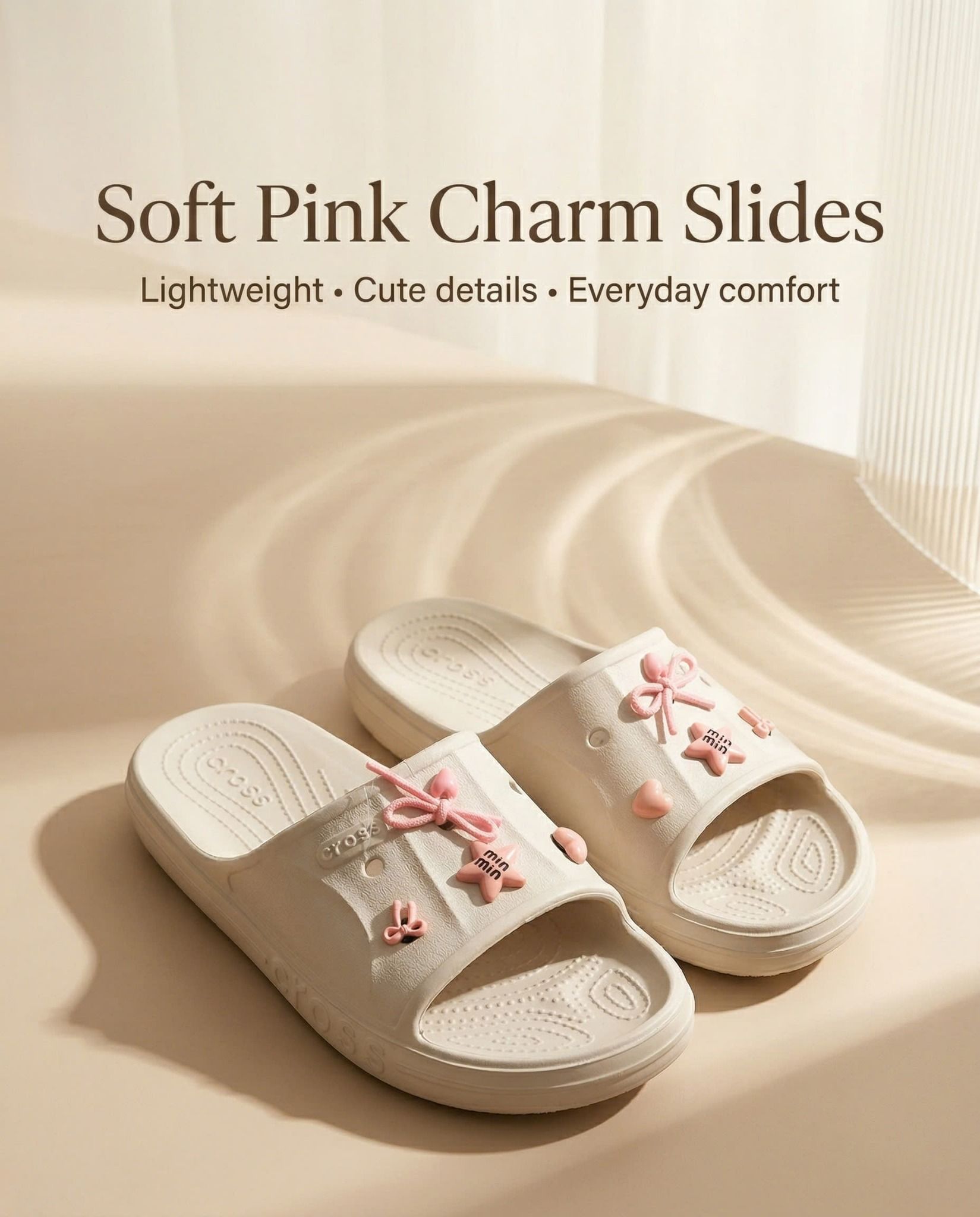  Dép nhựa quai ngang Cross nữ (4-7) 