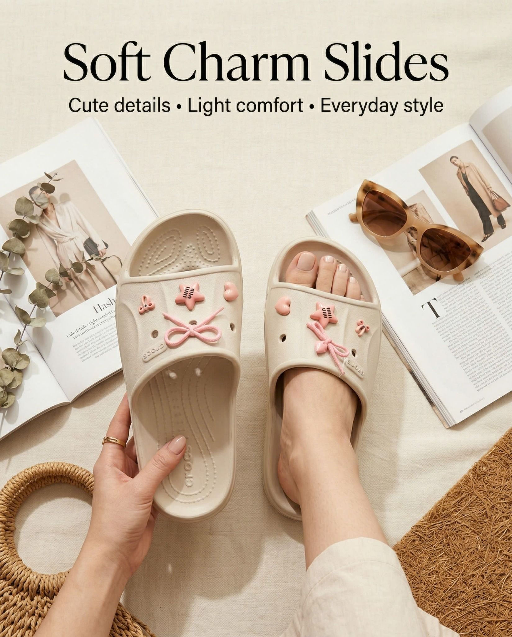  Dép nhựa quai ngang Cross nữ (4-7) 