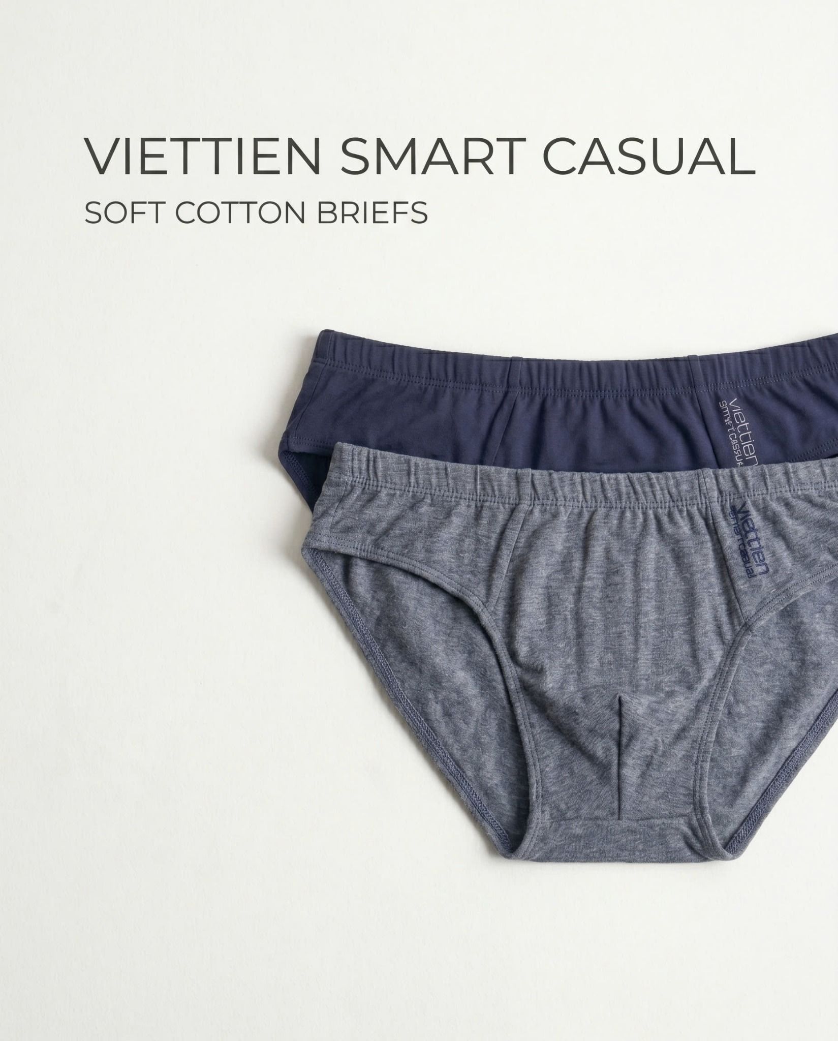  Quần lót Việt Tiến D.GREY MELANGE 