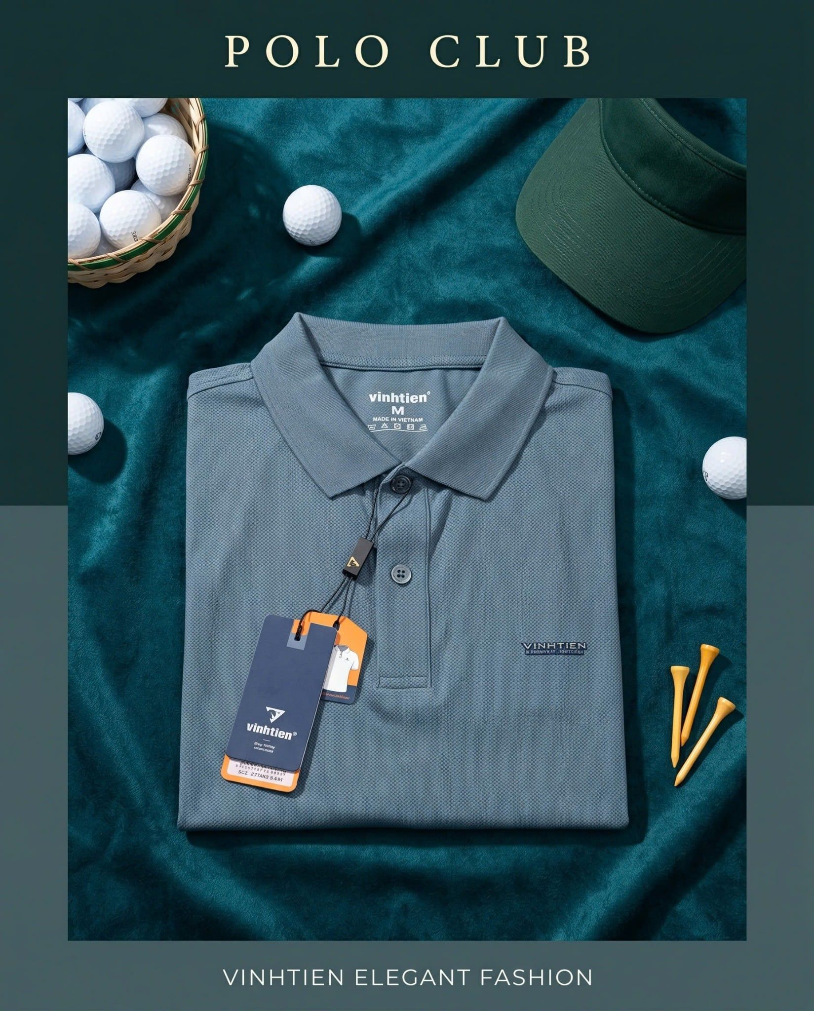  Áo thun nam Vĩnh Tiến (M-4XL) 