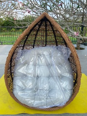 Ghế Xích Đu Giọt Nước Mây Nhựa RAHM-006