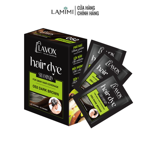  Dầu Gội Phủ Bạc Tóc Lavox Online Shopping 