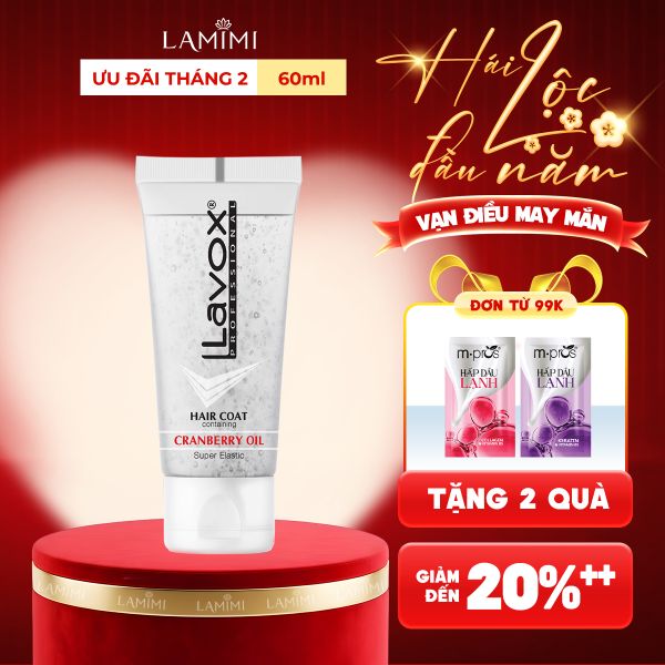 Dưỡng Bóng Giữ Nếp Cranberry - Siêu Đàn Hồi Lavox