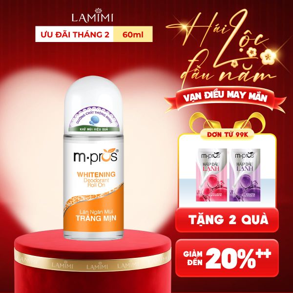 Lăn Khử Mùi – Trắng Mịn – Trẻ Trung M.pros
