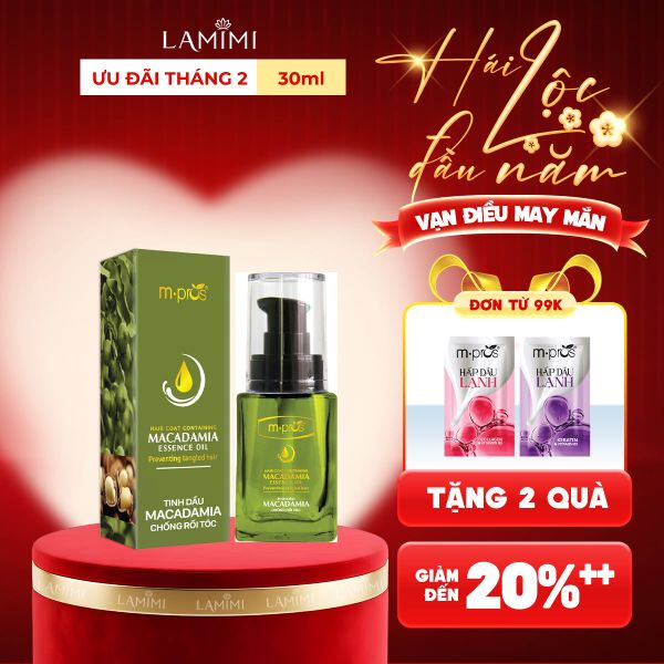 Tinh Dầu Macadamia Chống Rối Tóc M.pros