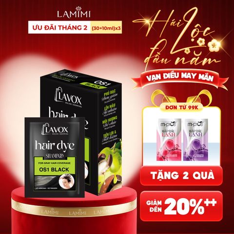  Dầu Gội Phủ Bạc Tóc Lavox Online Shopping 