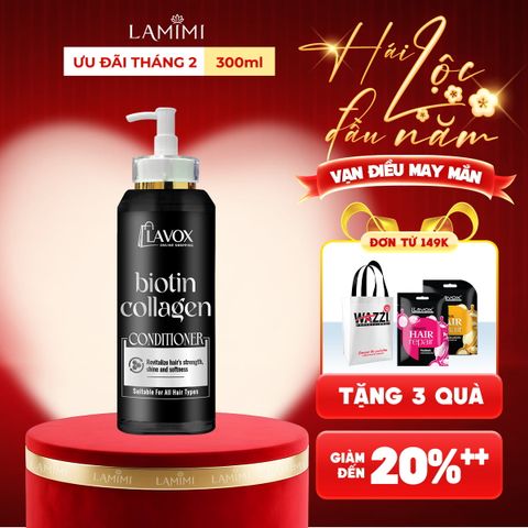  Dầu Xả Biotin Collagen Lavox Online Shopping 