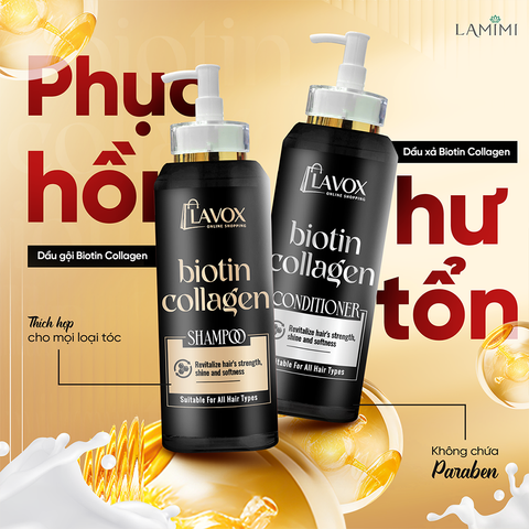  Dầu Xả Biotin Collagen Lavox Online Shopping 