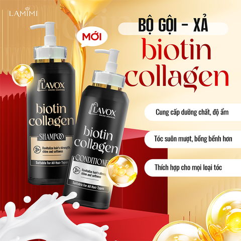  Dầu Xả Biotin Collagen Lavox Online Shopping 