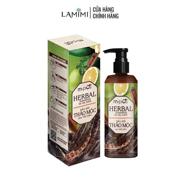  Dầu Gội Thảo Mộc M.pros - Dành Cho Tóc Dầu 