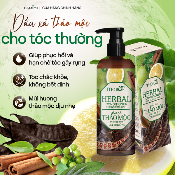  Dầu Xả Thảo Mộc M.pros - Dành Cho Tóc Thường 