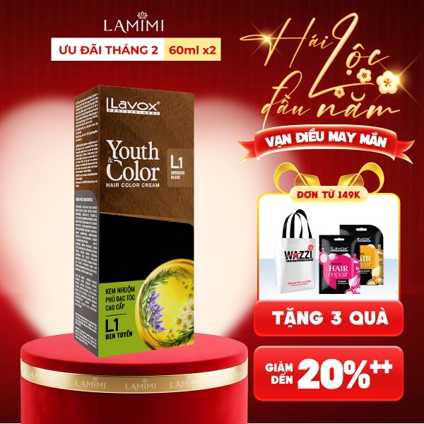  Kem Nhuộm Cao Cấp Lavox Youth & Color 