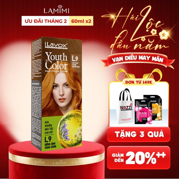  Kem Nhuộm Cao Cấp Lavox Youth & Color 