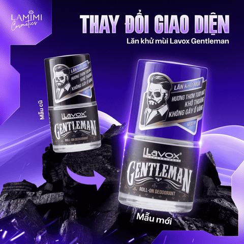  Lăn Khử Mùi Lavox Gentleman 