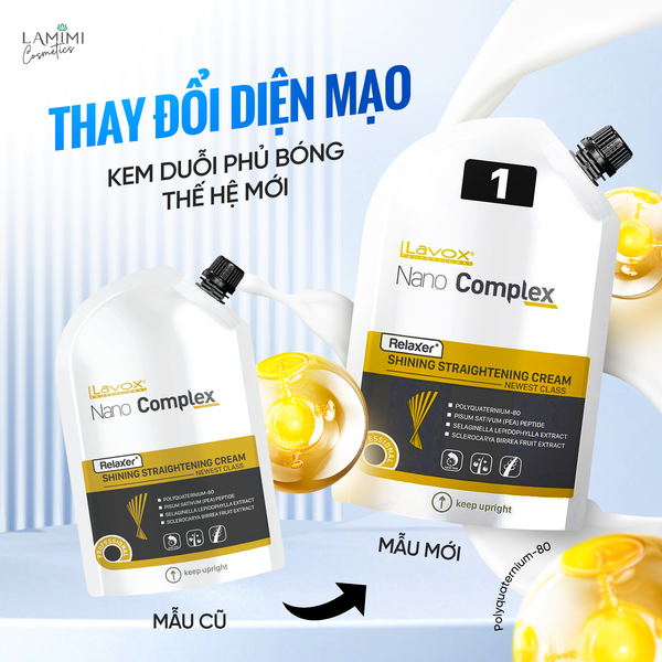  Lavox Nano Duỗi Phủ Bóng Thế Hệ Mới 