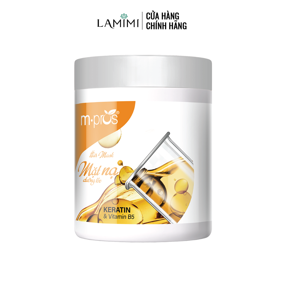 Mặt Nạ Dưỡng Tóc Keratin - Vitamin B5 M.pros 600g