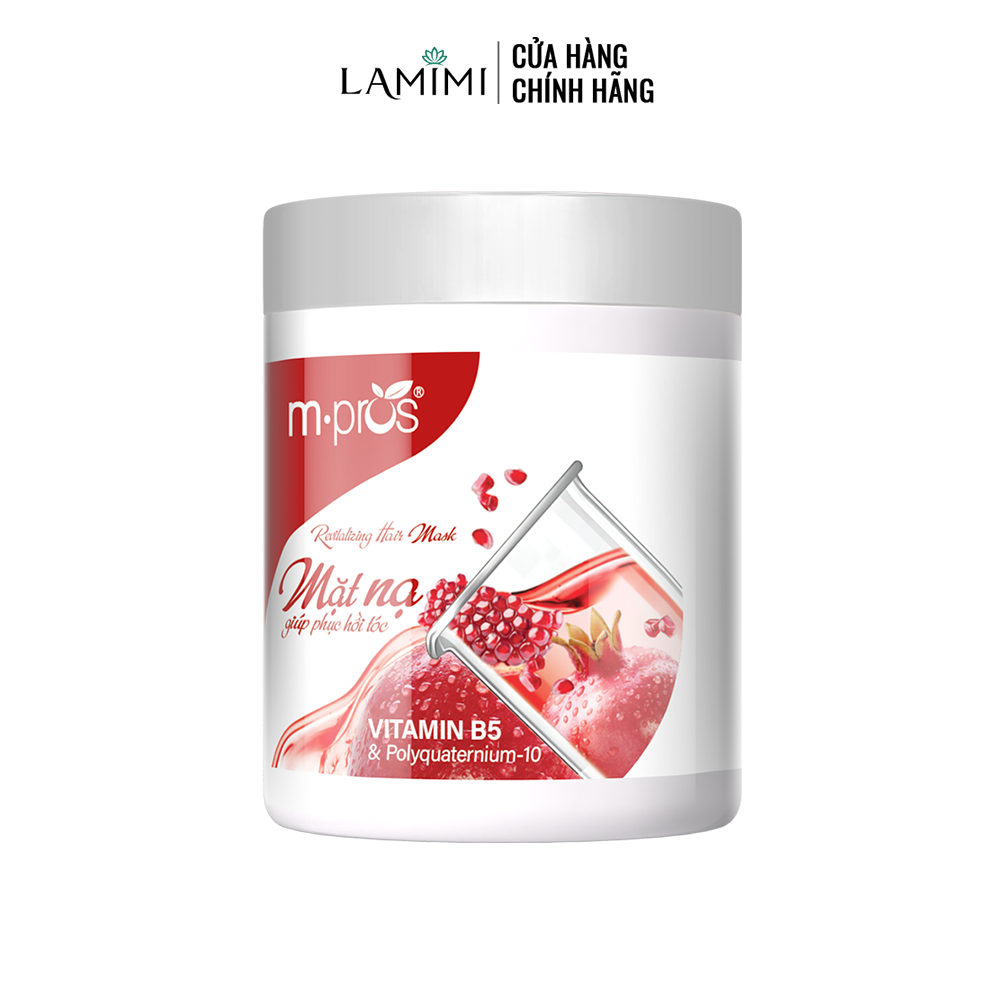 Mặt Nạ Phục Hồi Tóc M.pros - Hương Lựu 600g
