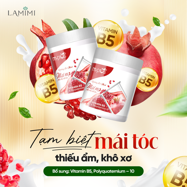  Mặt Nạ Phục Hồi Tóc M.pros - Hương Lựu 600g 