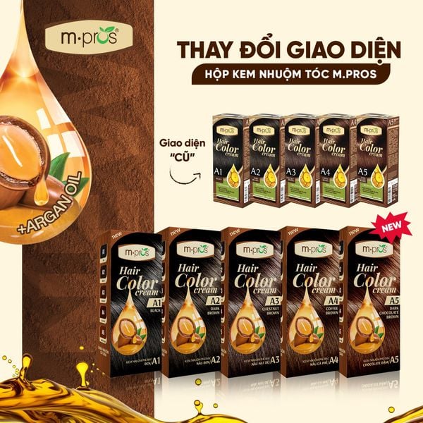  Kem Nhuộm Phủ Bạc M.pros 