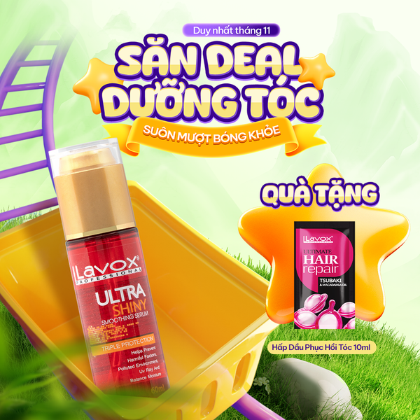Serum Dưỡng Bóng Tóc Cao Cấp Lavox