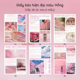 Giấy báo hiện đại (36 tờ mix 6 mẫu) - GIA0149