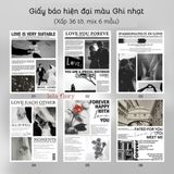 Giấy báo hiện đại (36 tờ mix 6 mẫu) - GIA0149