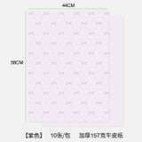Giấy chấm bi Nơ (xấp 10 tờ) - GIA0153