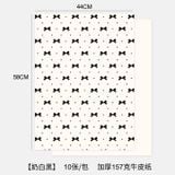 Giấy chấm bi Nơ (xấp 10 tờ) - GIA0153