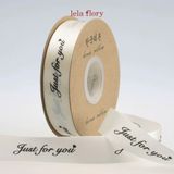 Ruy băng lụa Just for you bản 2.5cm - RUY0012