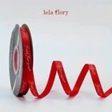 Ruy băng lụa Just for you bản 1cm -  RUY0023