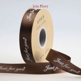 Ruy băng lụa Just for you bản 2.5cm - RUY0012