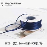 Ruy băng lụa nhỏ 3mm cuộn 50 yard - RUY0053