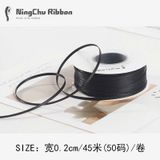 Ruy băng lụa nhỏ 3mm cuộn 50 yard - RUY0053
