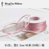 Ruy băng lụa nhỏ 3mm cuộn 50 yard - RUY0053